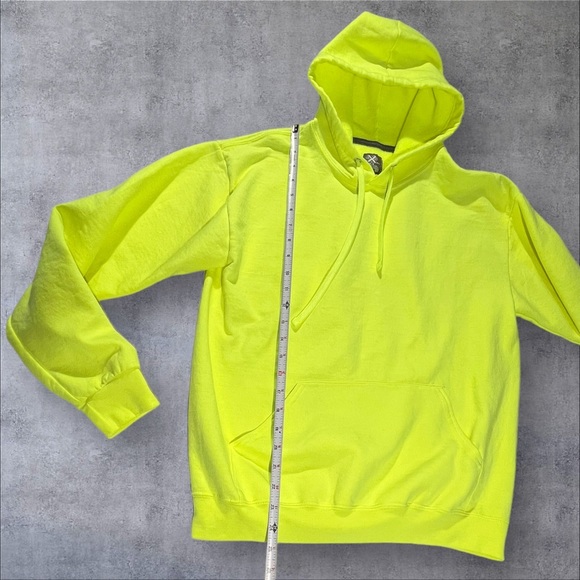 Fruit of the Loom Yellow Hoodie - Picture 6 of 9
